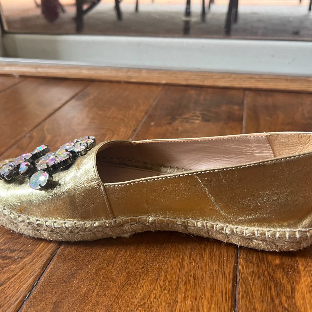 UTERQUE Rhinestone Espadrille - Picture 4 of 6